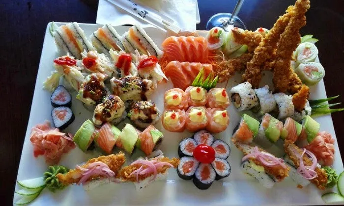 20 or 40-Piece Sushi Platter at Hamachi, Claremont