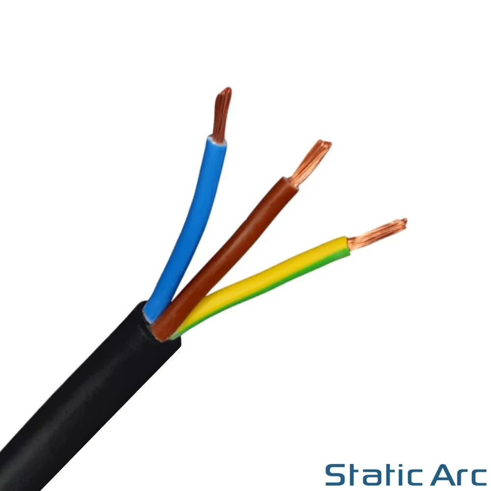 2/3/4 CORE ELECTRICAL FLEXIBLE CABLE TWIN TRIPLE WIRE PVC 0.75/1.0/1.5/2.5mm2