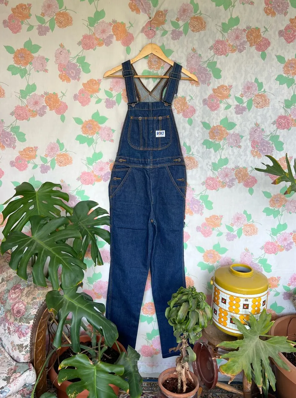 90's Deadstock Bolt Denim Overall