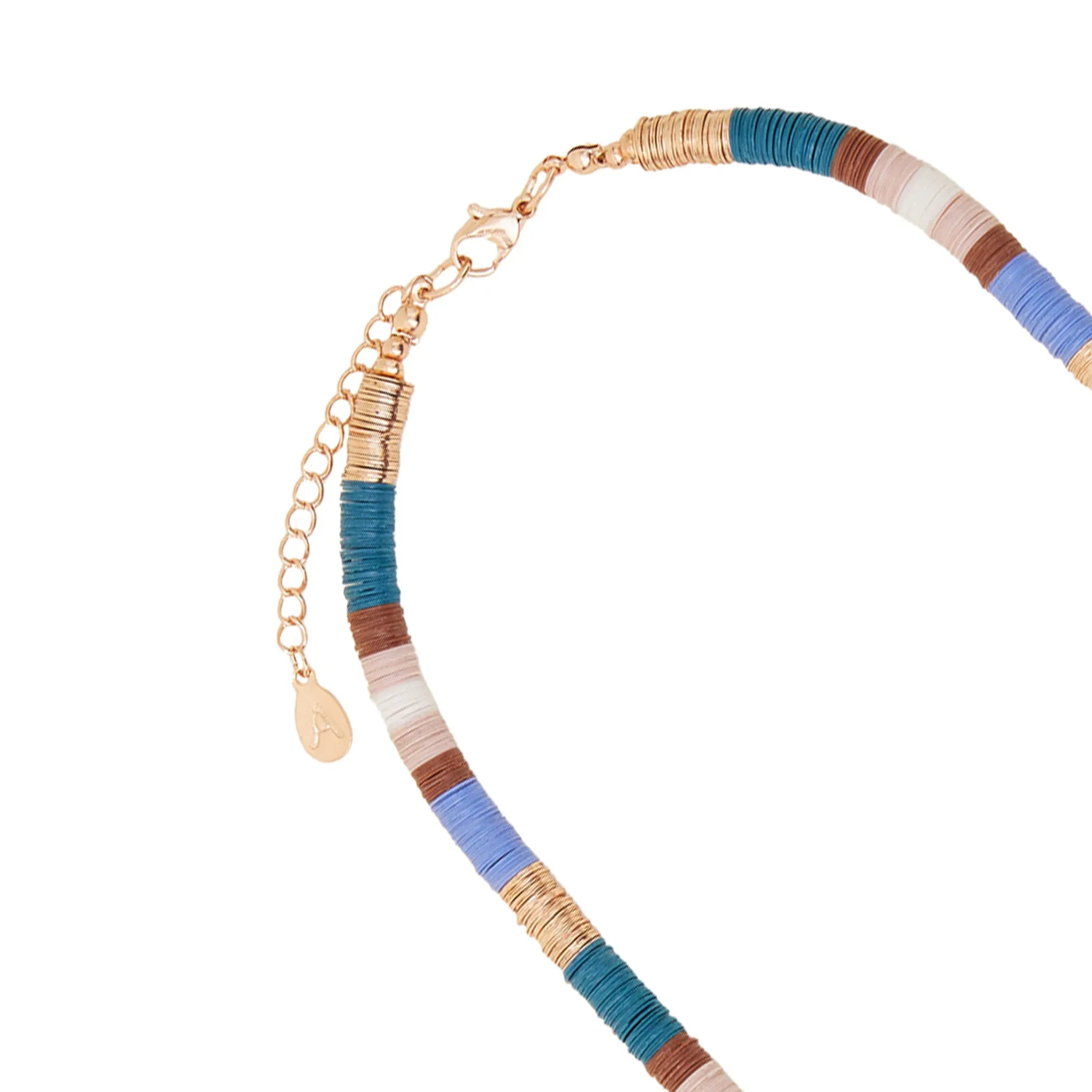 Accessorize London Women's Multi Beaded Disc Necklace