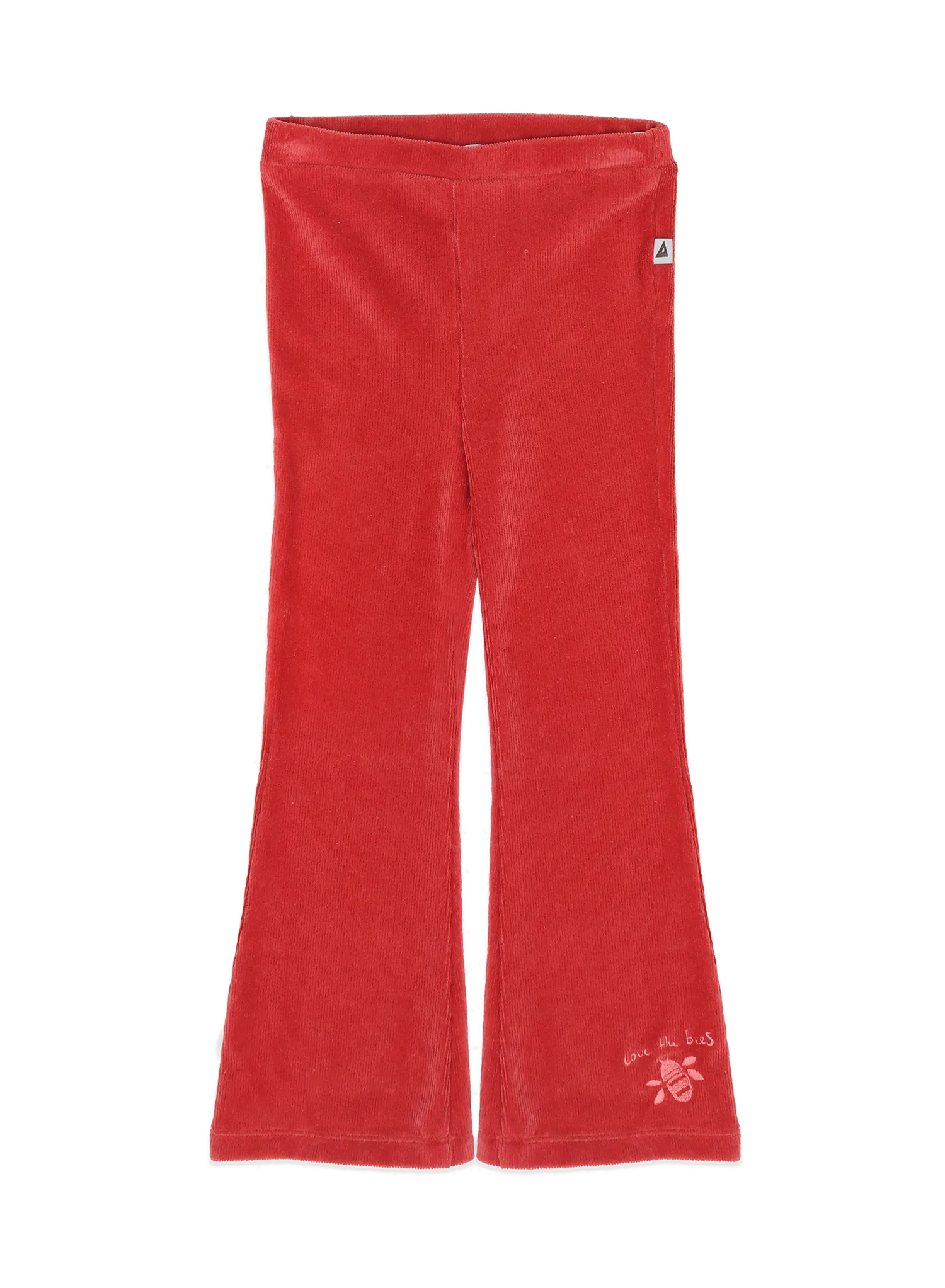 AMMEHOELA Bee Flared Pants Red