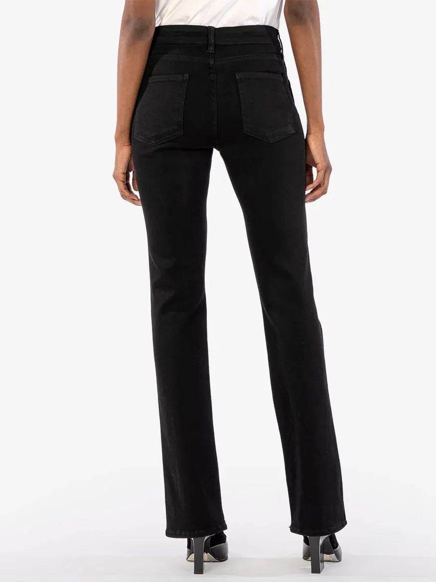 Ana High Rise Flare Jean - Black