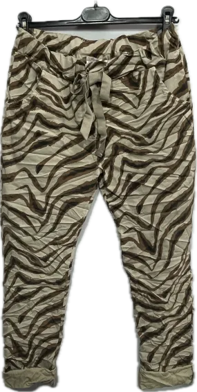 Animal Print Pants