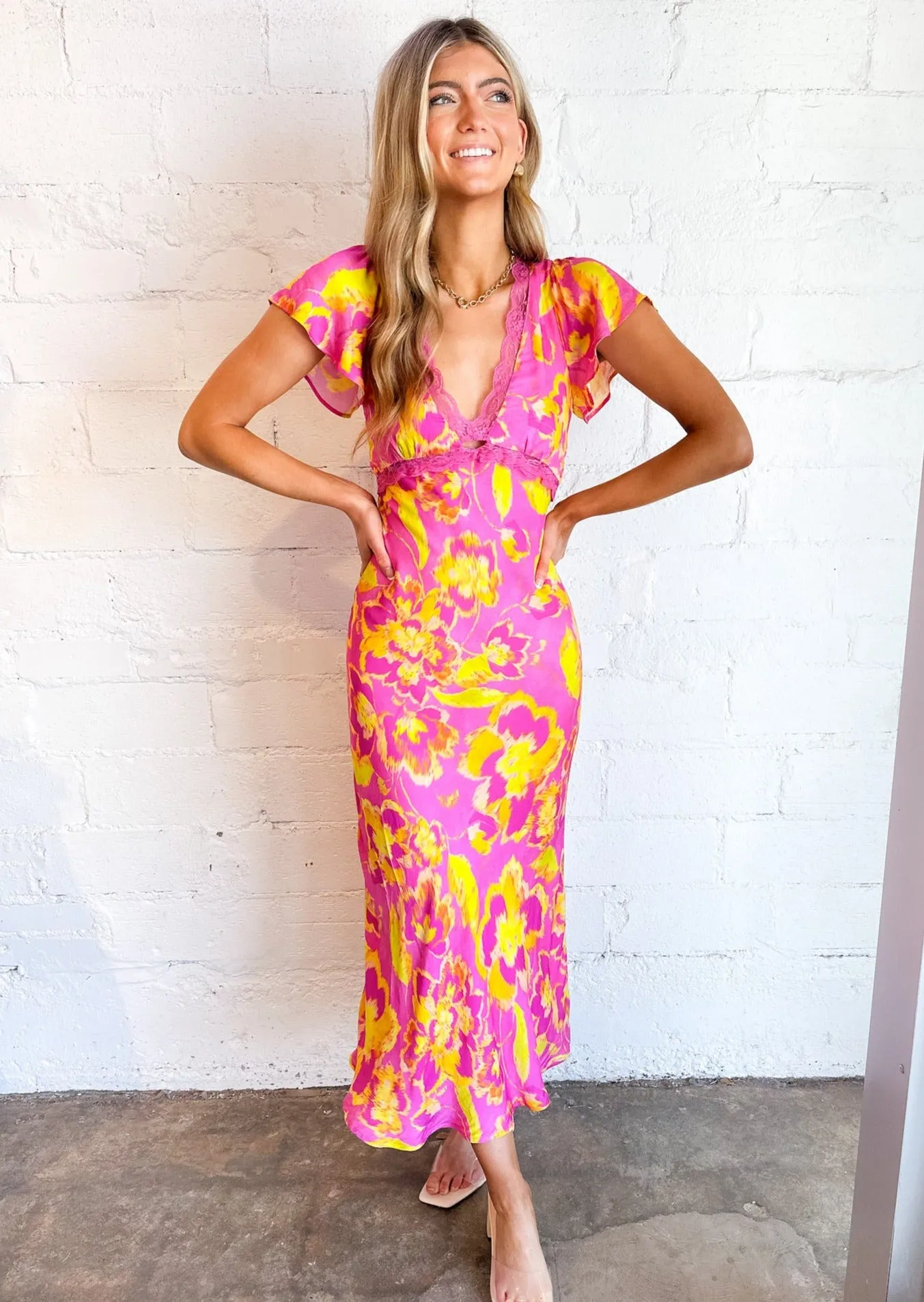 Beach Sunrise Maxi Dress