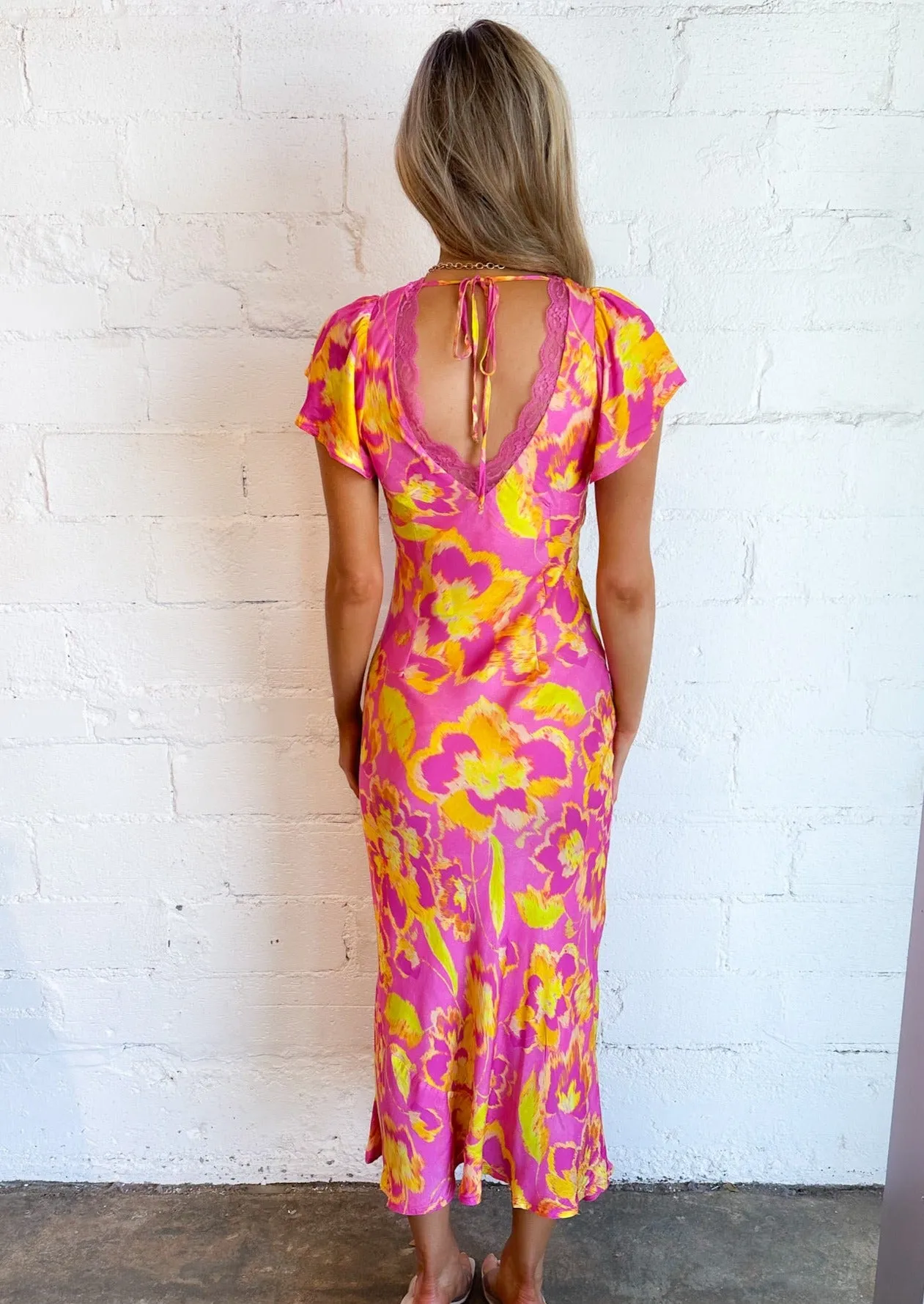 Beach Sunrise Maxi Dress