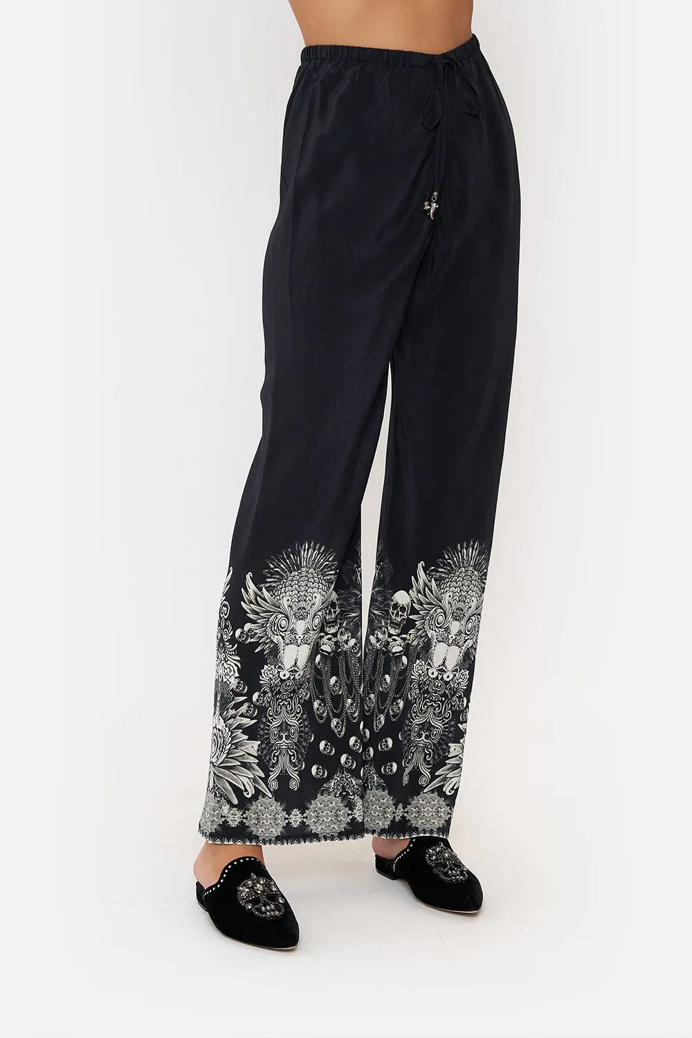 BIAS CUT DRAWSTRING PANT ORDER OF DISORDER