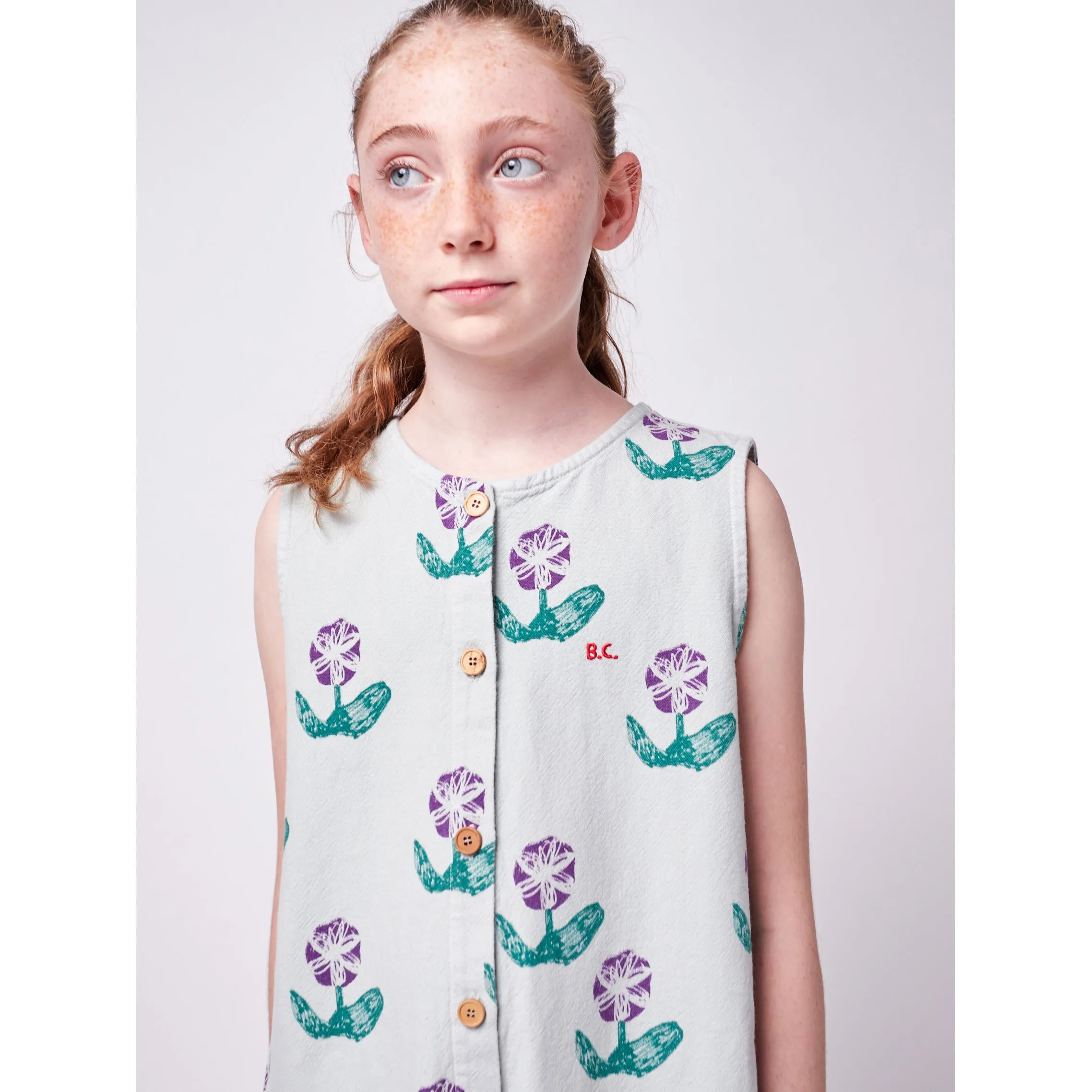 Bobo Choses Wallflowers Woven Overall