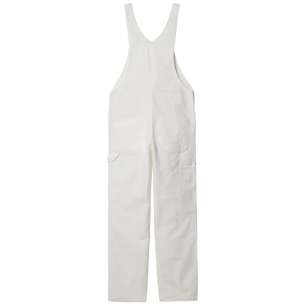 CARHARTT WIP BIB OVERALL // WAX (STONE WASHED) L32