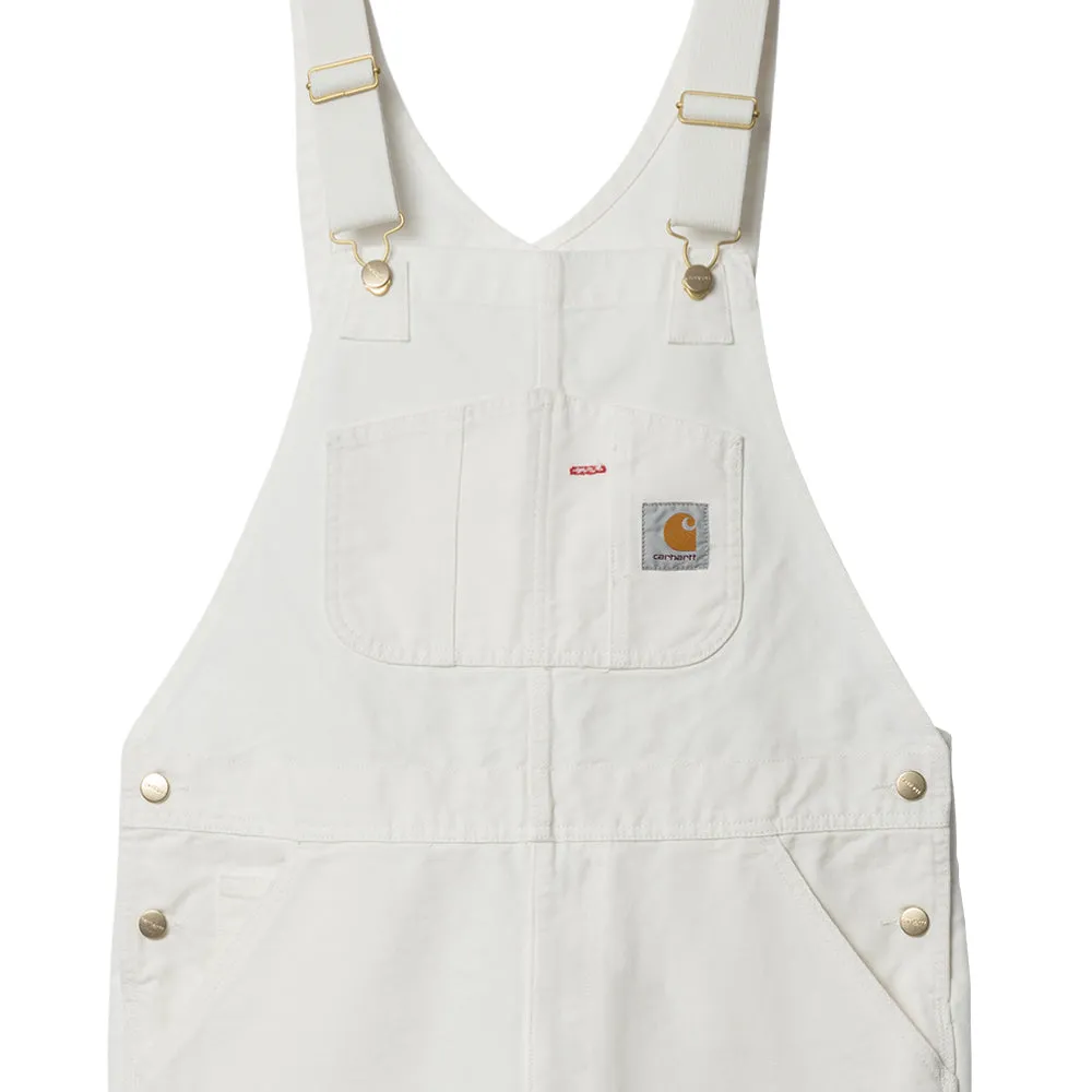 CARHARTT WIP BIB OVERALL // WAX (STONE WASHED) L32