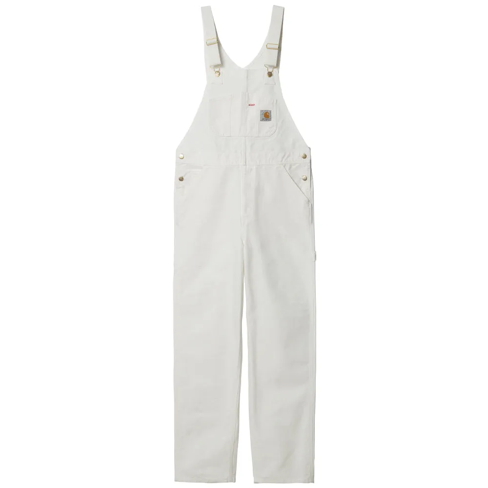 CARHARTT WIP BIB OVERALL // WAX (STONE WASHED) L32