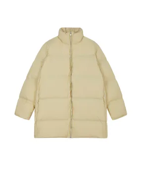 Coat / JNBY Mid-Length Seamless Duck Down Coat