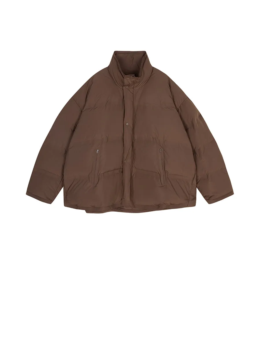 Coat / JNBY Oversize Stand Collar Down Coat