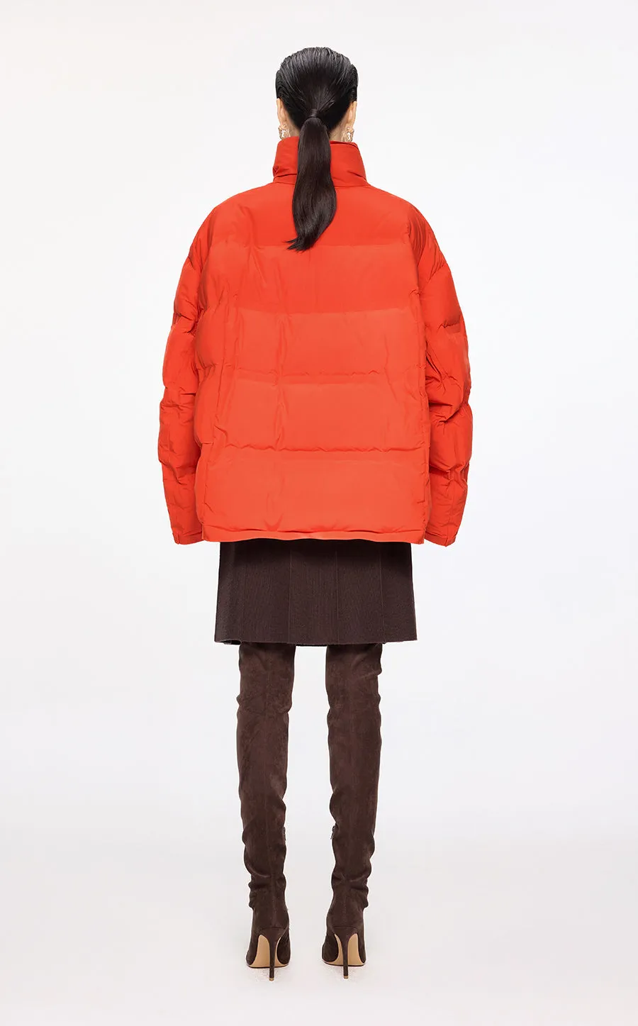 Coat / JNBY Oversize Stand Collar Down Coat