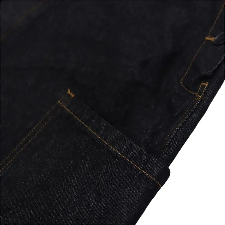 Cookman Fisherman's Bib Overall - Denim : Black