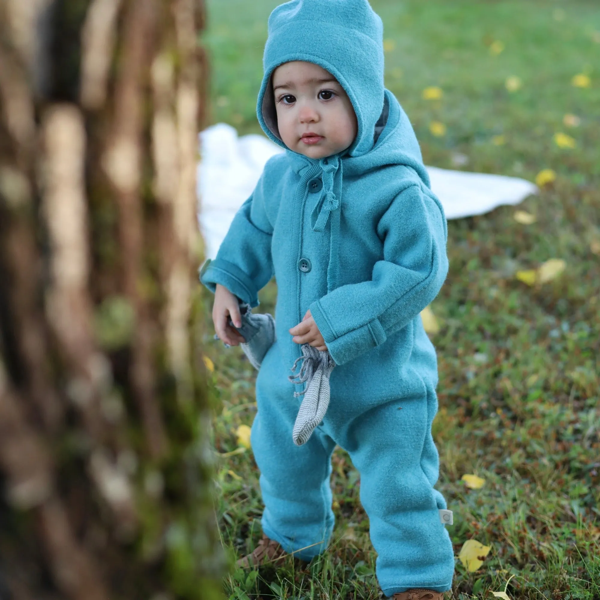 Disana Baby/Toddler Overall, Boiled Wool