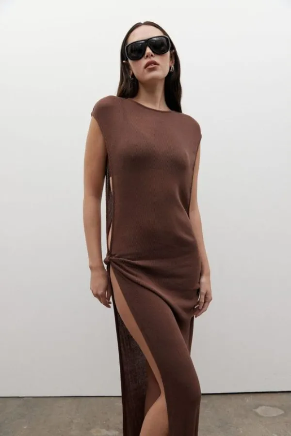 Eleanor Dress Bark