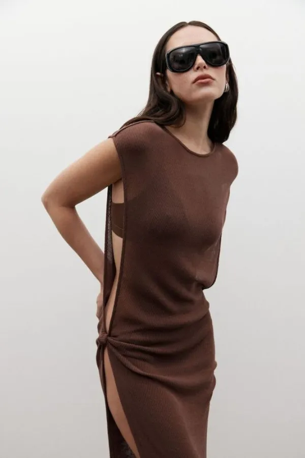 Eleanor Dress Bark