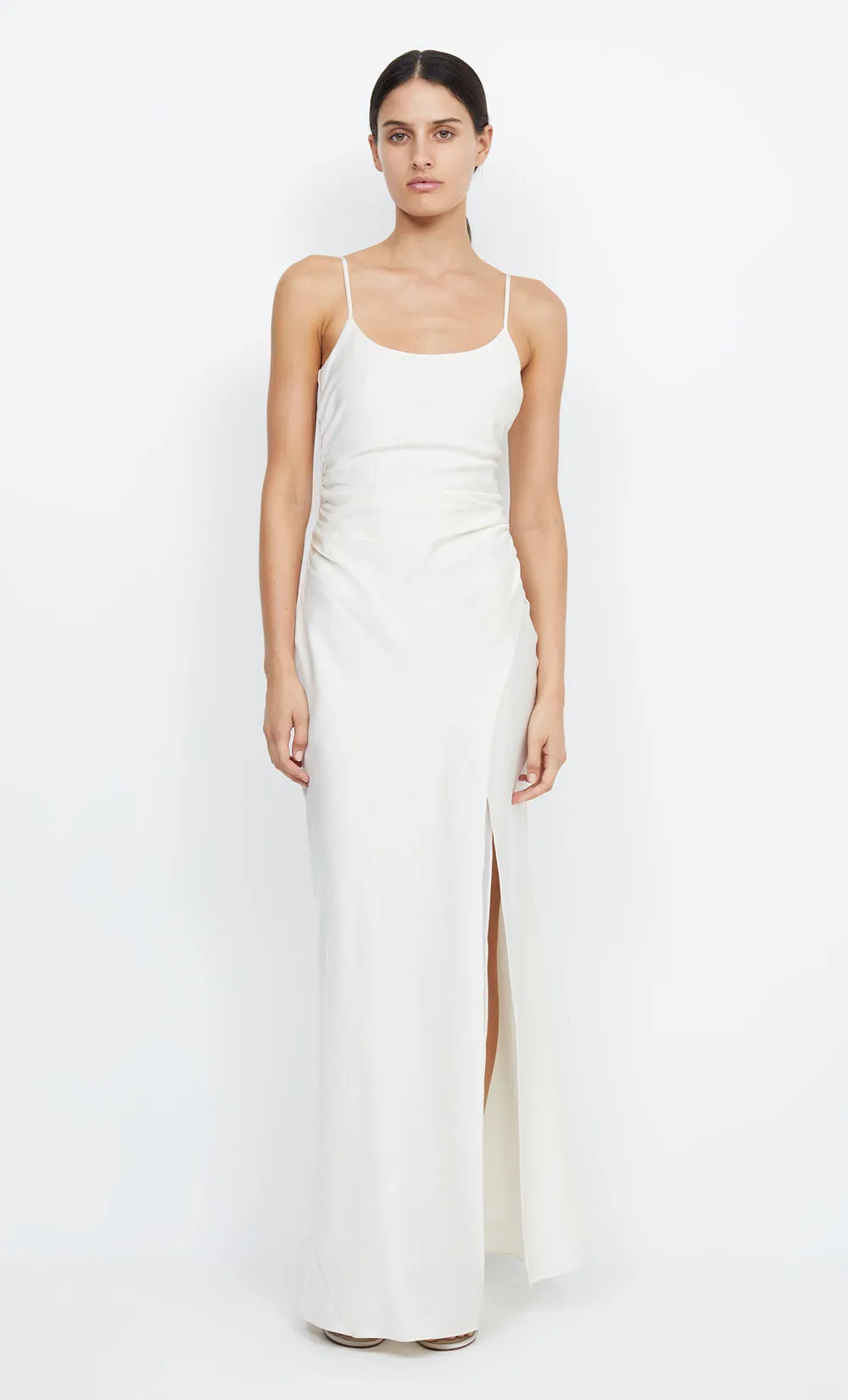 ETERNITY SCOOP MAXI DRESS - CREAM