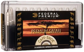 Federal P470T1 Cape-Shok 470 Nitro Express TB Bear Claw 500 GR 20Box/10Case