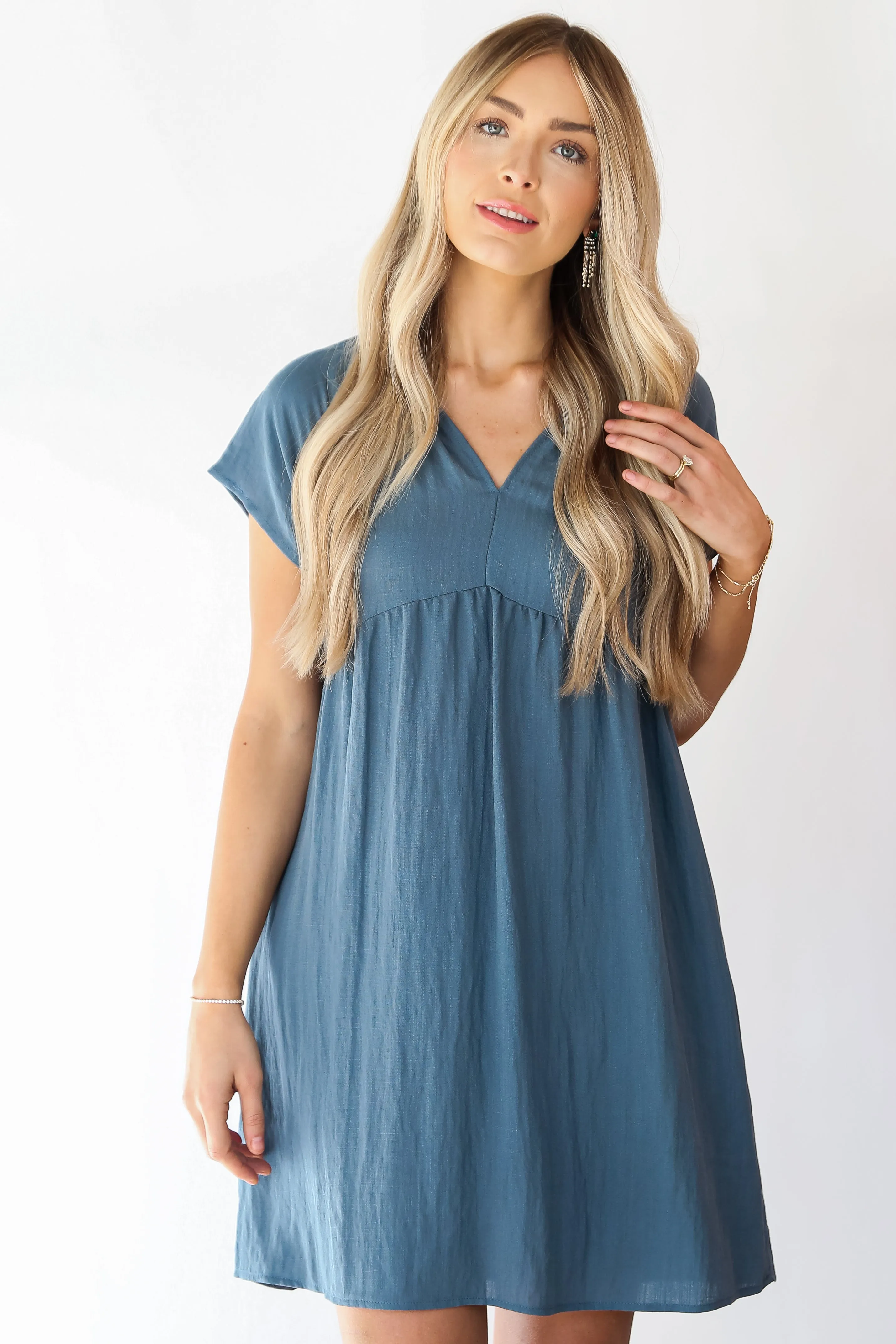 FINAL SALE - Flawless Grace Babydoll Mini Dress