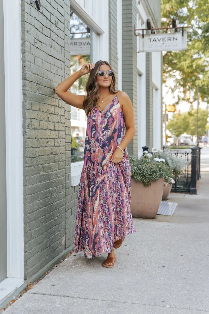 Free People Multi Print Everything And More Maxi Dress - FINAL SALE