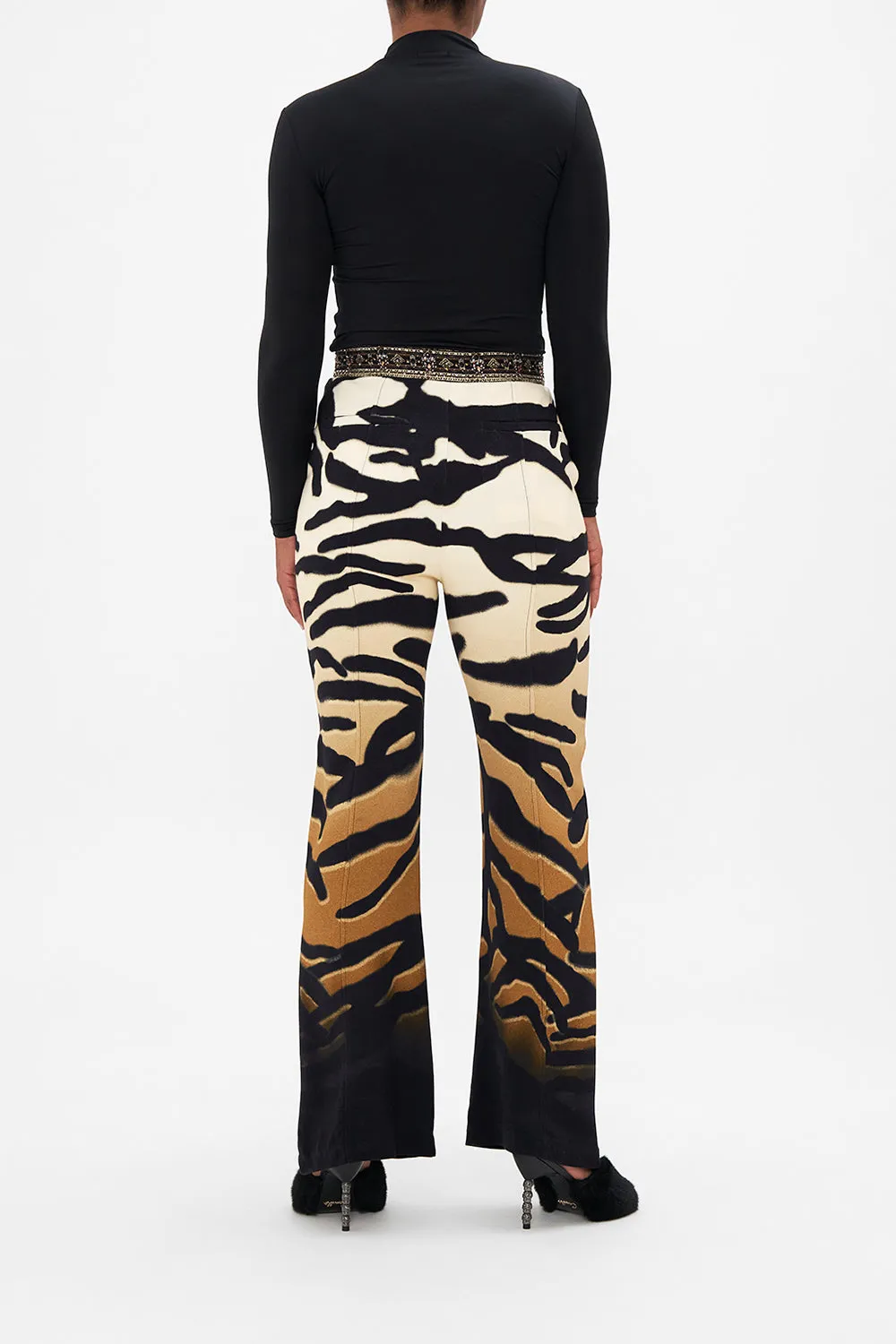 FULL LENGTH FLARED PANT TAME MY TIGER