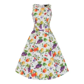 Hepburn Dress - Summer Fruits