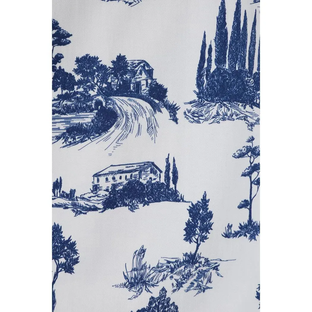 Hepburn Dress - Toile de Jouy