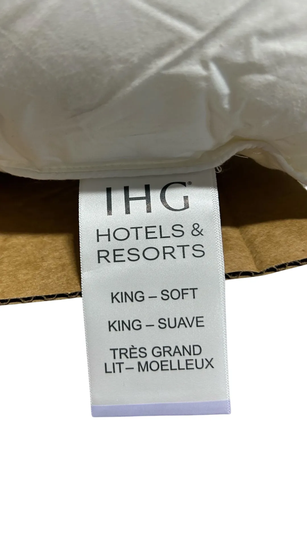 Holiday Inn<sup>®</sup> Soft Support Pillow | Blue Cord Polyester