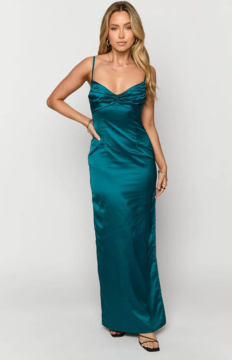 Honey Teal Maxi Dress