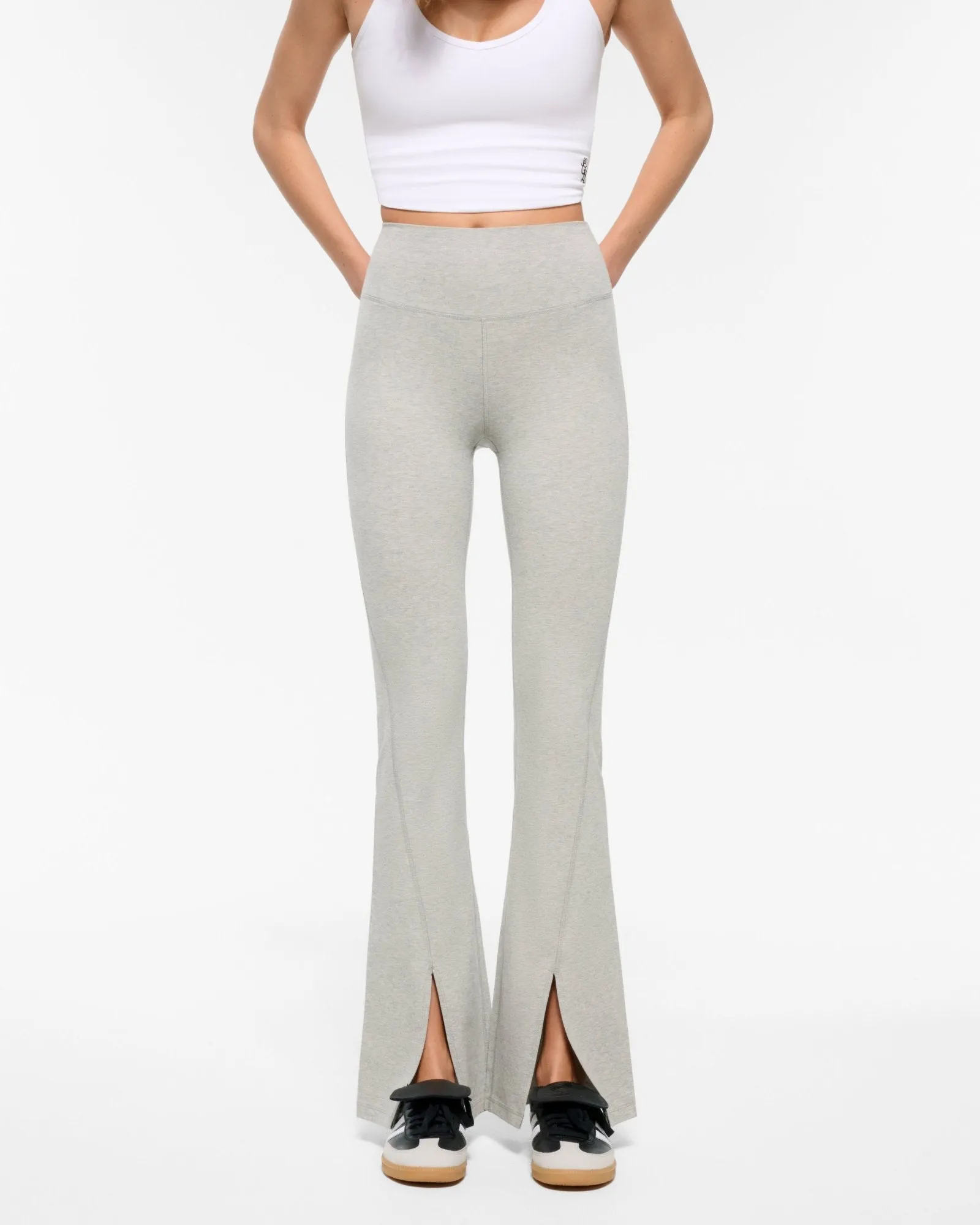 HYDE SPLIT ACTIVCOMFORT FLARE PANT GREY