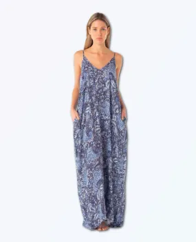 Indigo Combo Mila Maxi Dress