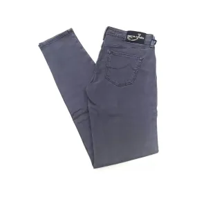 Jacob Cohen Blue Cotton-Like Women's Jean