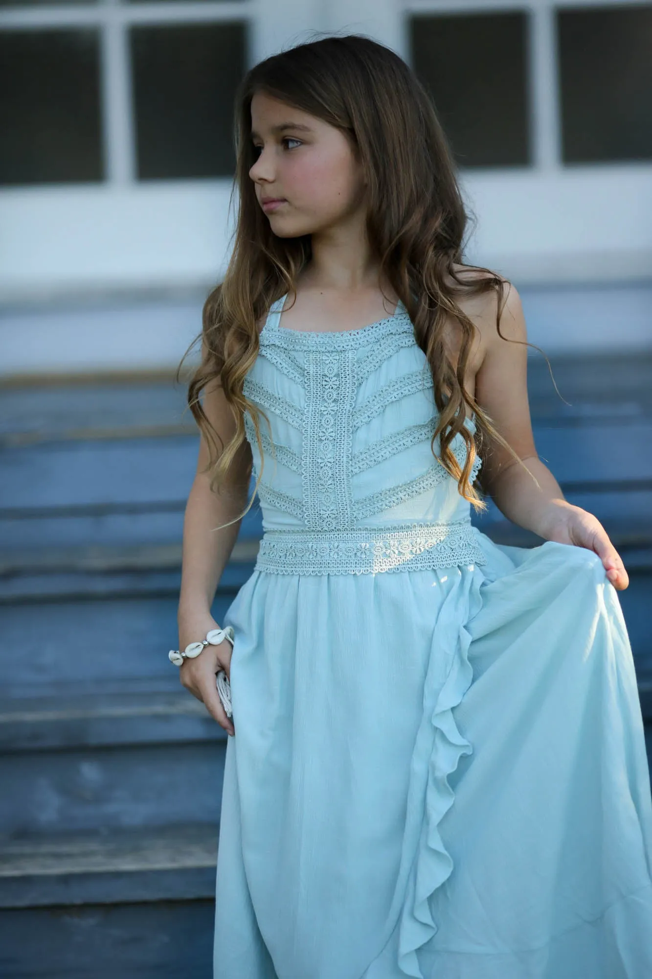 Kaya- Girls Maxi Dress