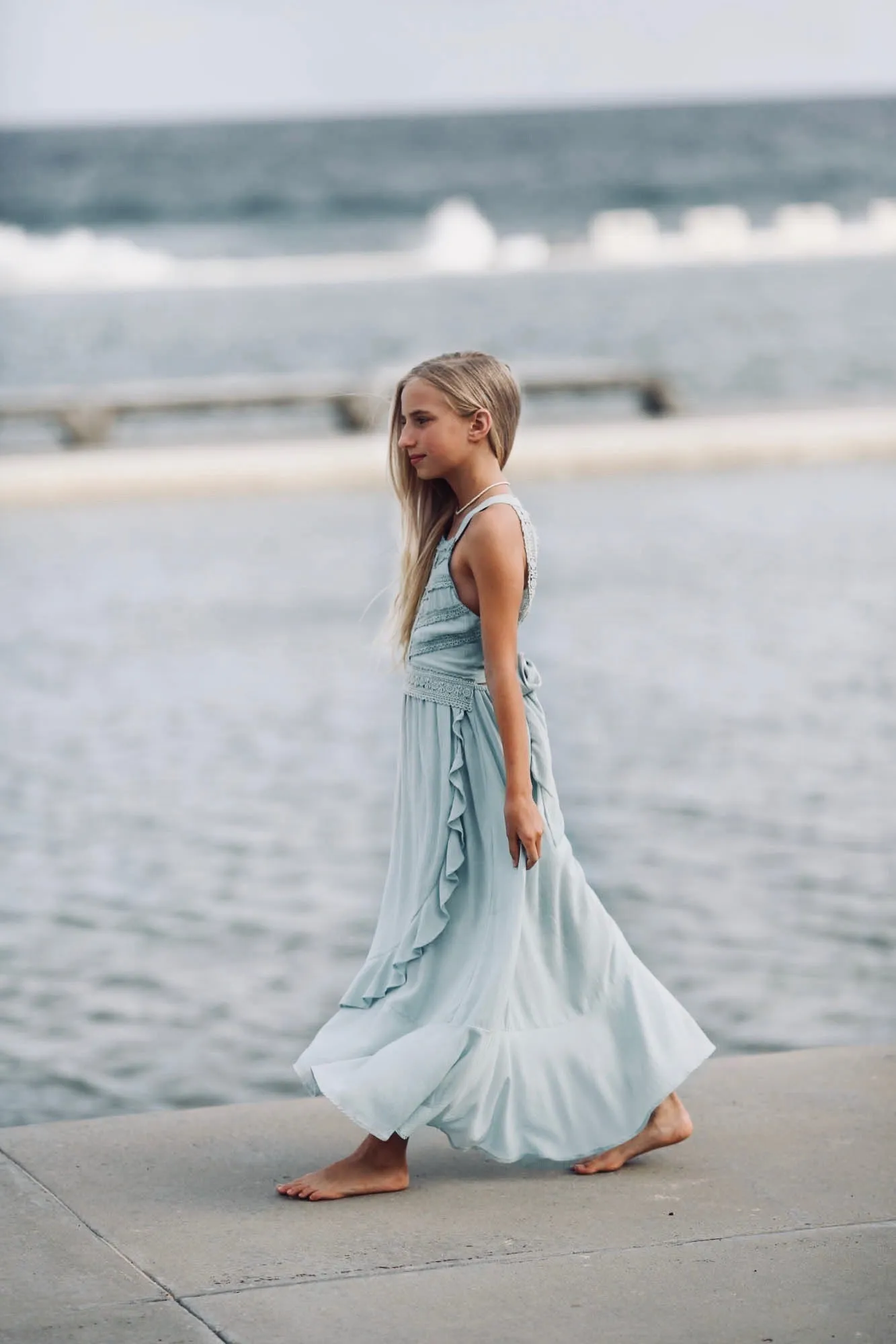 Kaya- Girls Maxi Dress