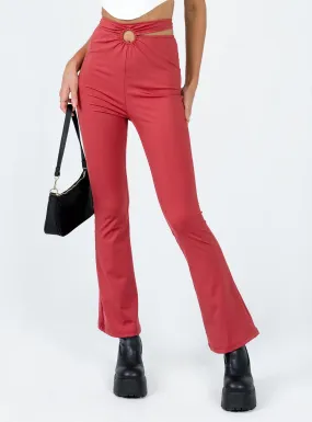 Kyra Pants Red