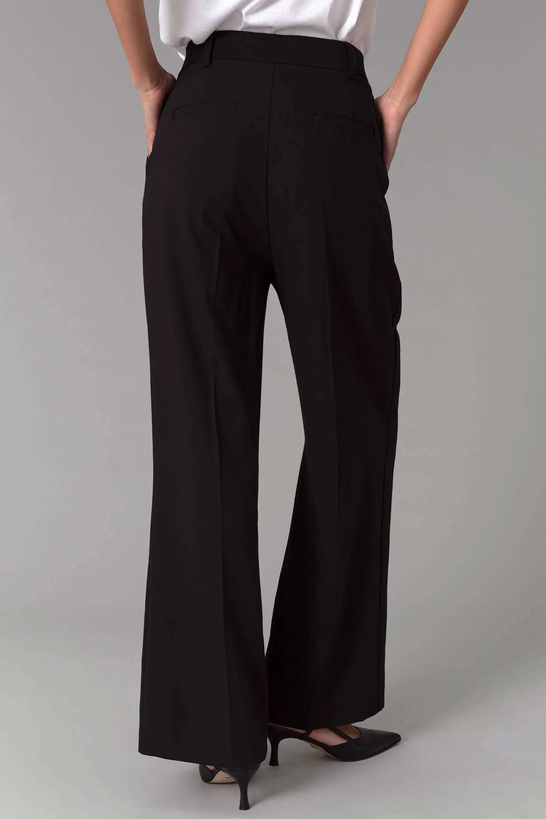 Lillian Pintuck Trousers