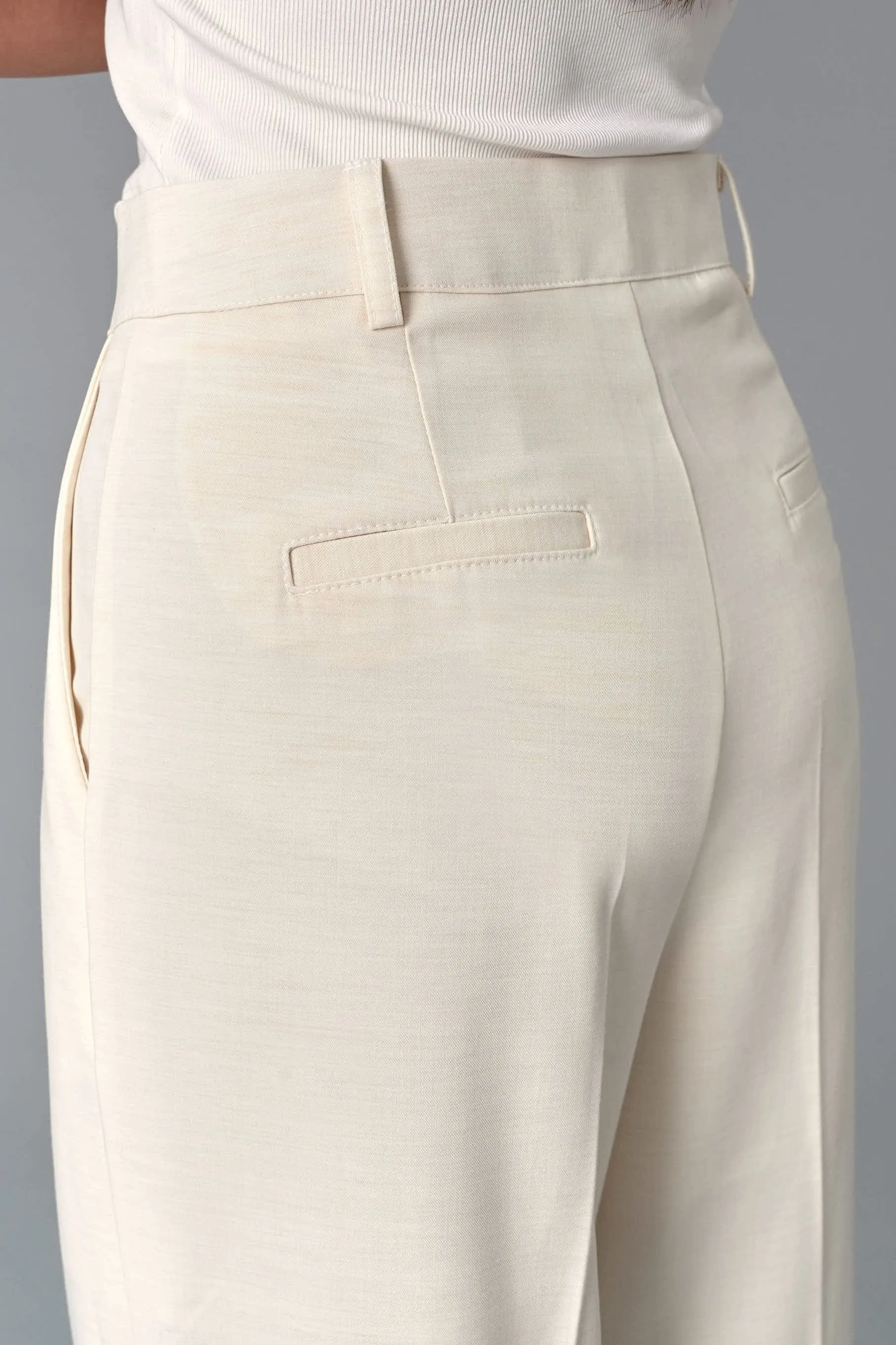 Lillian Pintuck Trousers