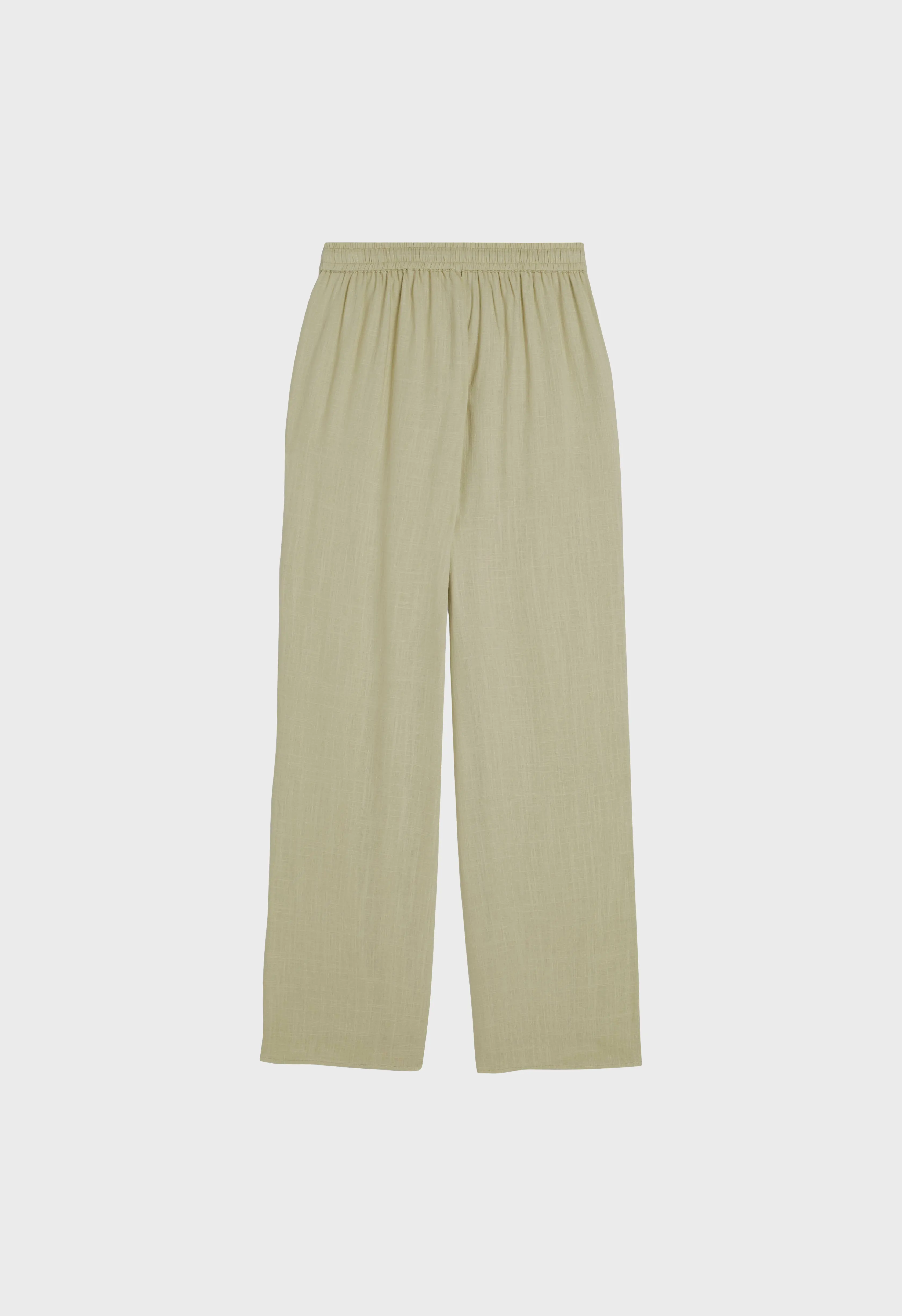 Linen Loose Pants | Soft Khaki