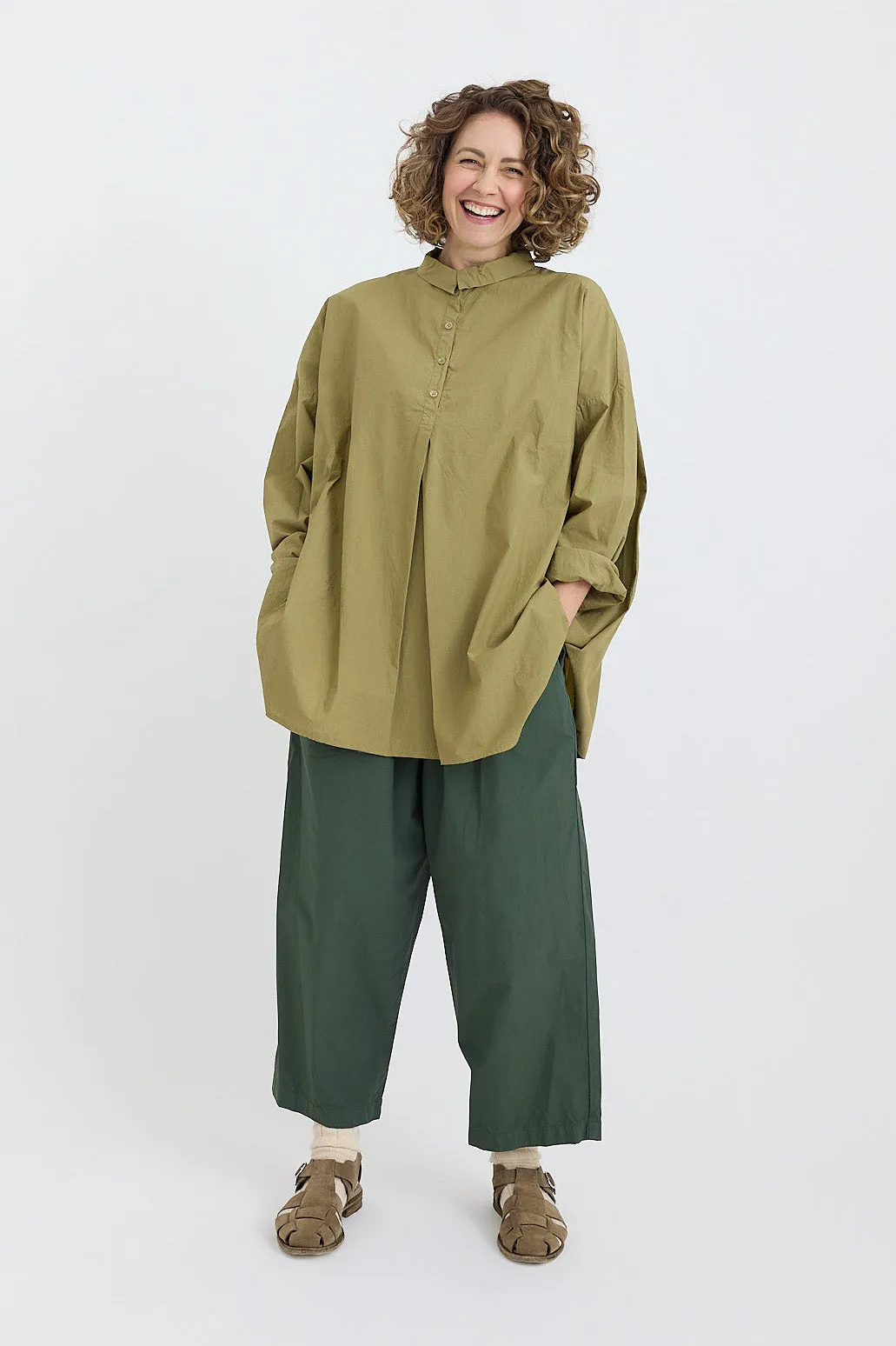 Manuelle Guibal - Oversize Dandy Bibig Pant