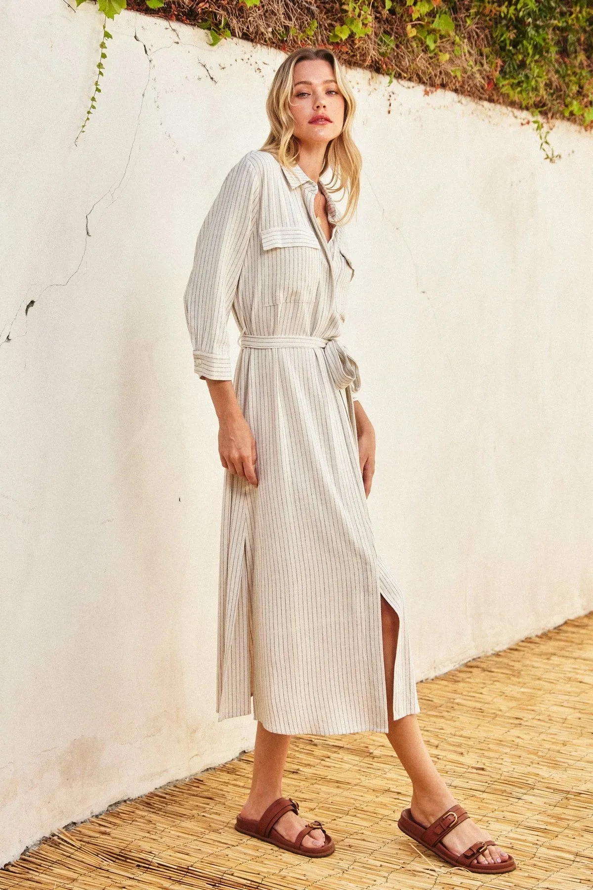 MAXI SHIRT DRESS