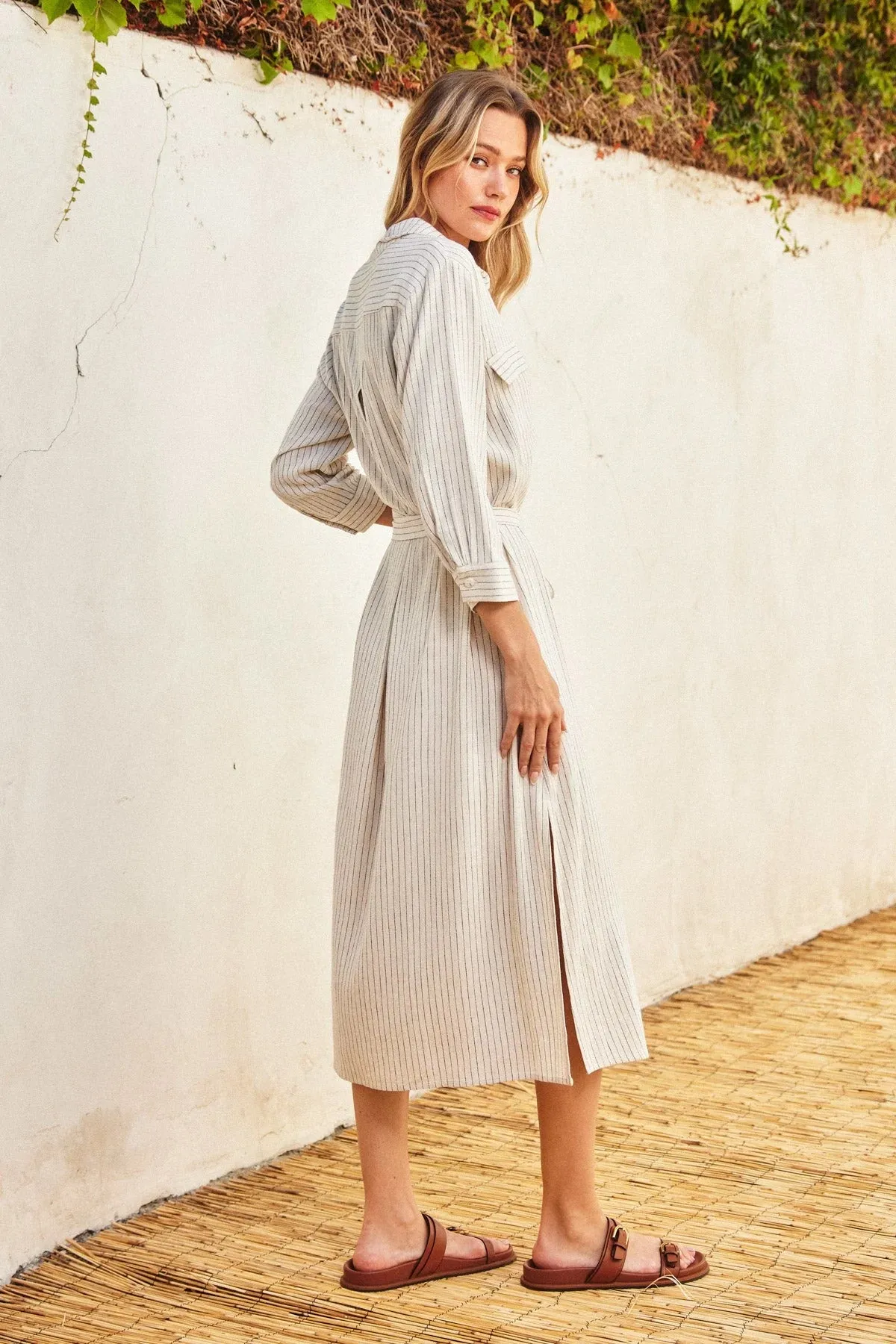 MAXI SHIRT DRESS