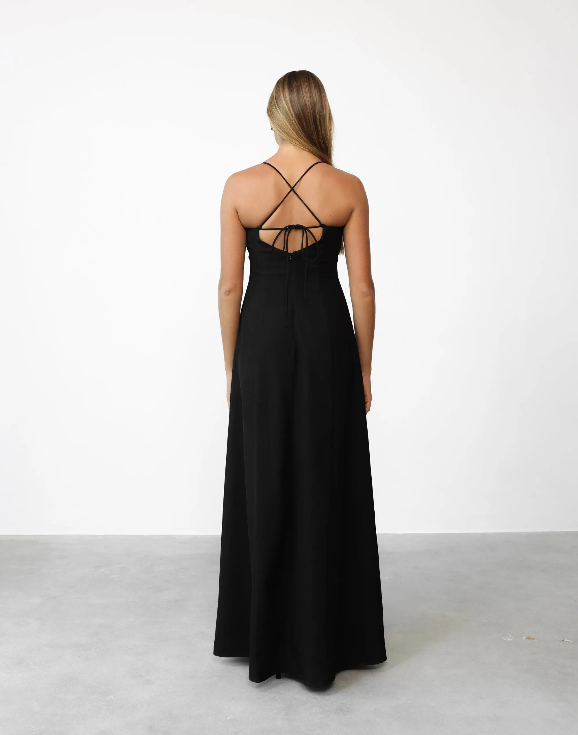 Mirielle Maxi Dress (Black)