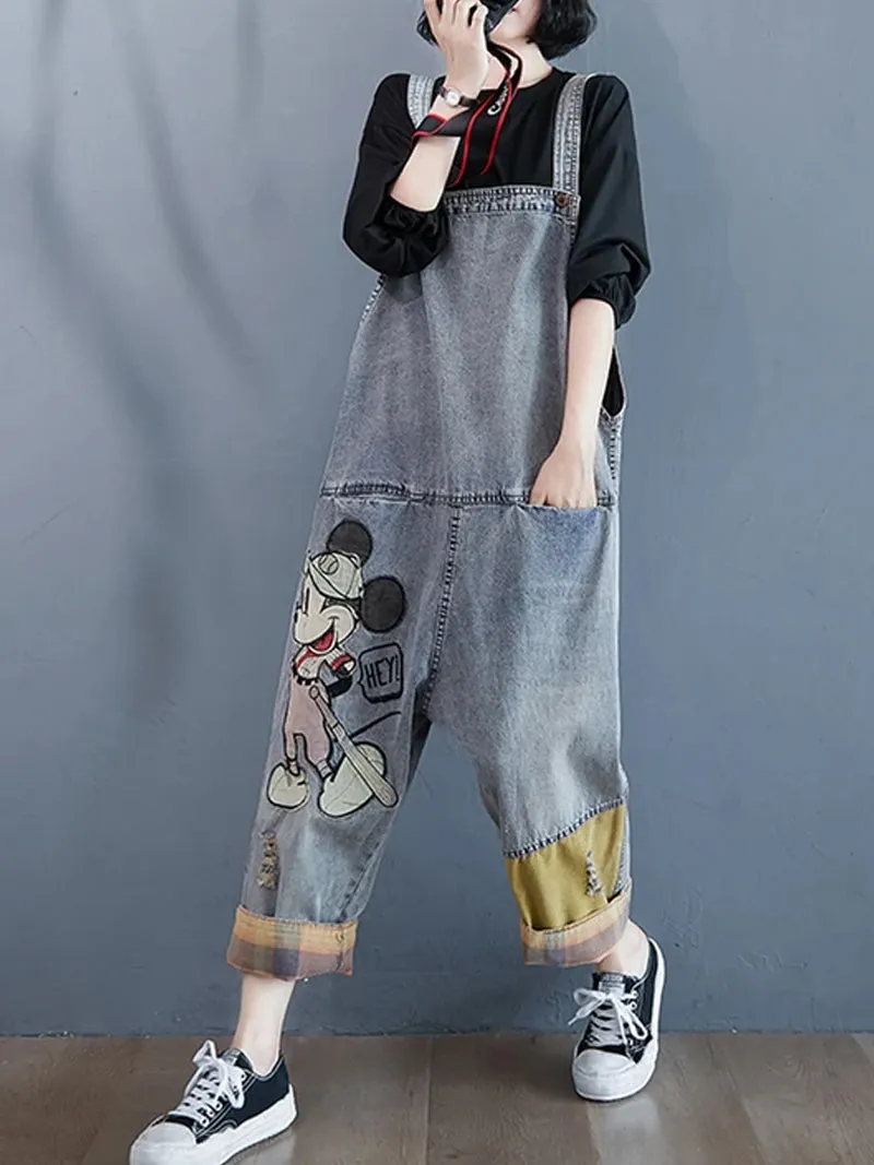 My Beating Heart Denim Overall Dungaree