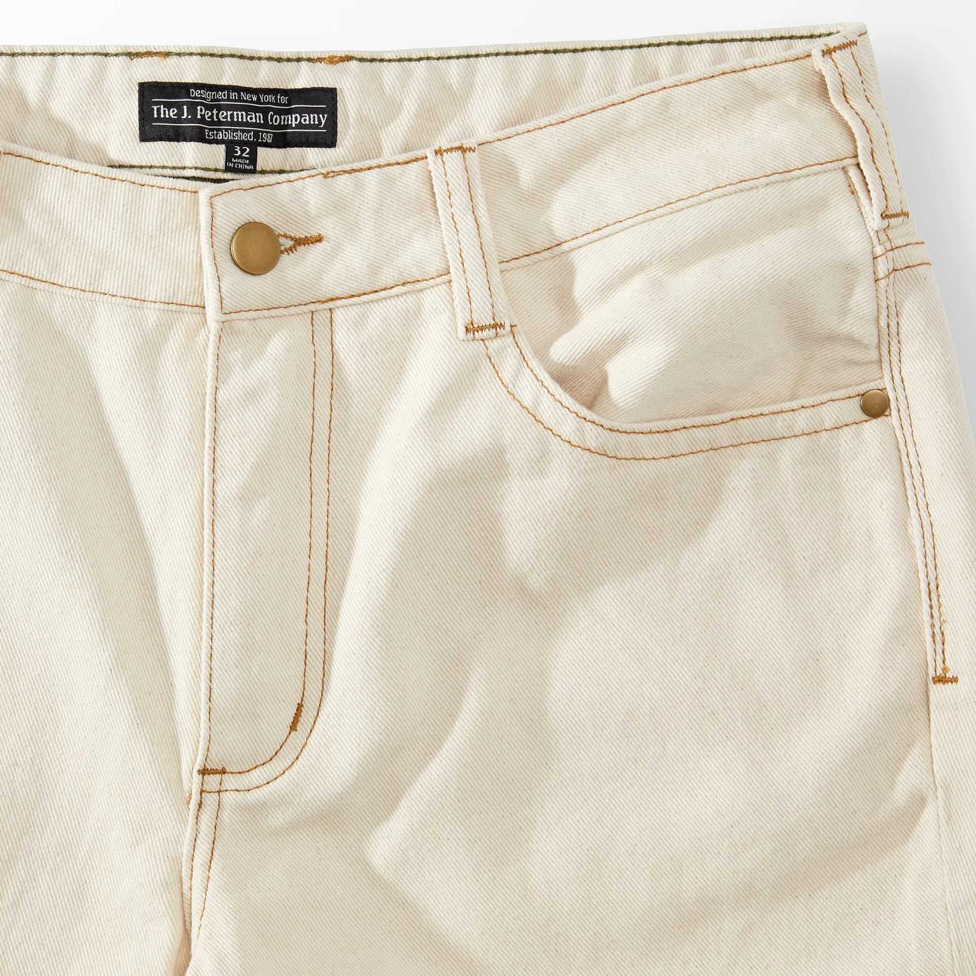 Natural 5-Pocket Denim Jean