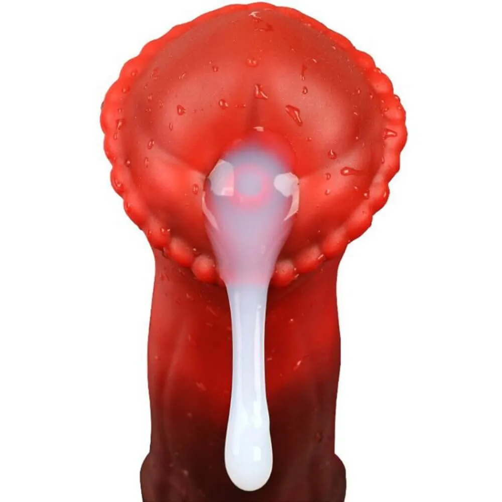 Nothosaur CONOLA - 15 Inch Squirting Dildo - Horse Ejaculating Dildo