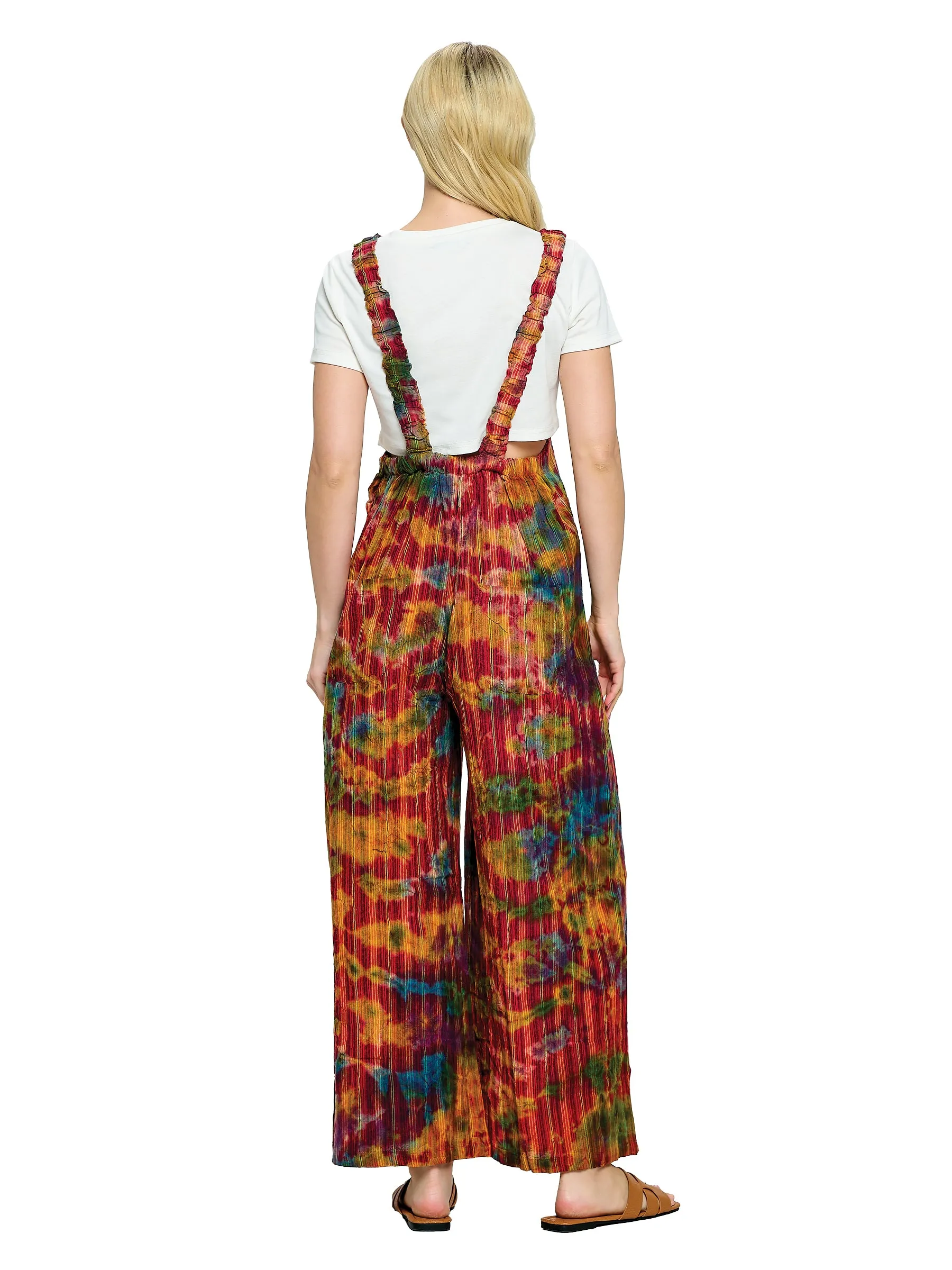 Overall Hippie Tie Dye