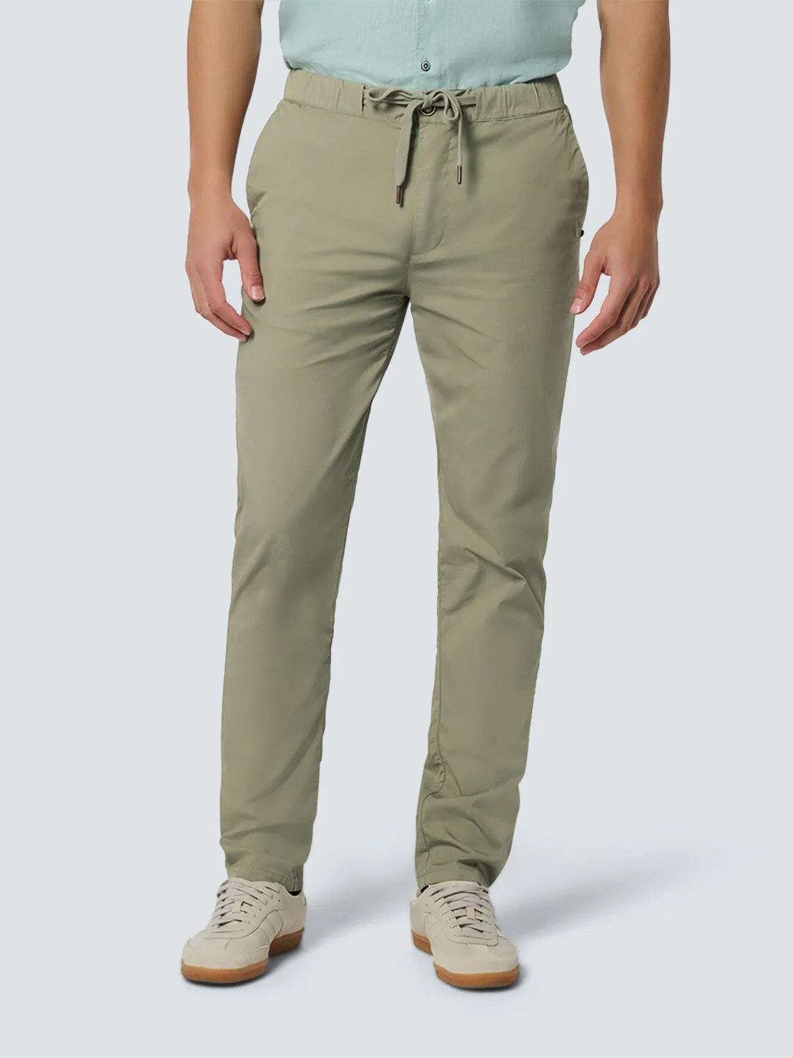 Pants Garment Dyed Stretch Light Weight | Smoke