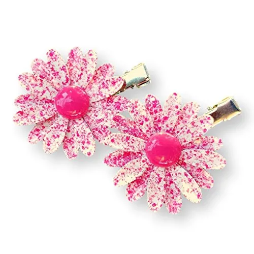 Pink Hair Clip Set