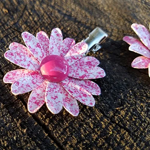 Pink Hair Clip Set